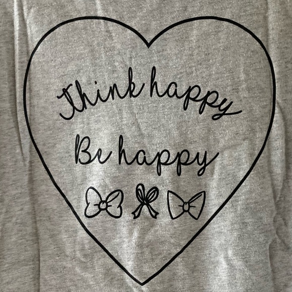 Women’s short sleeve gray T-shirt with pocket decor on front and back - Picture 4 of 5